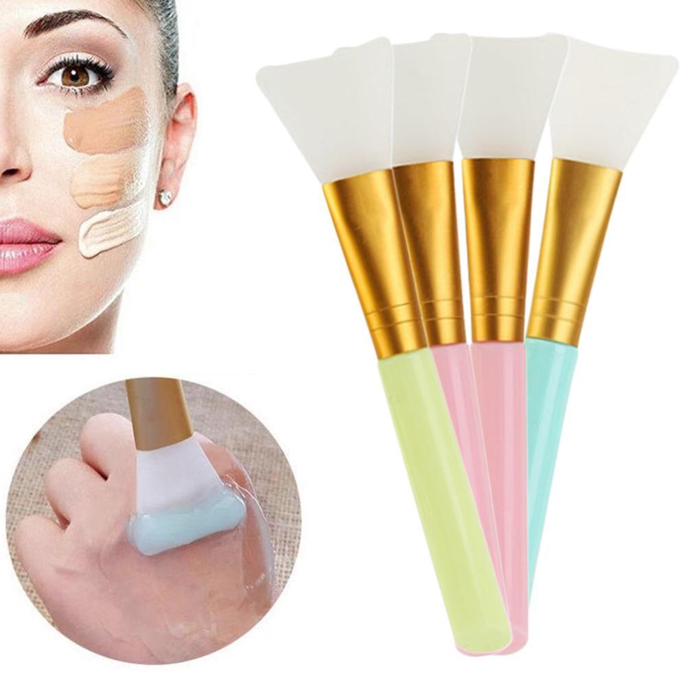 4 шт./набор силиконовых кистей для маски для лица, крем для смешивания, силиконовые кисти для лица, инструменты для макияжа, макияж U6F7
