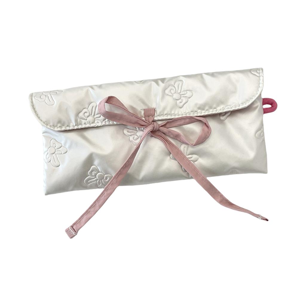 Бантики Кошелек для мелочи Раскладной пенал Стеганые кошельки Сумка для денег Кошелек для монет Сумка для мелочи Простой кошелек для мелочи Косметичка