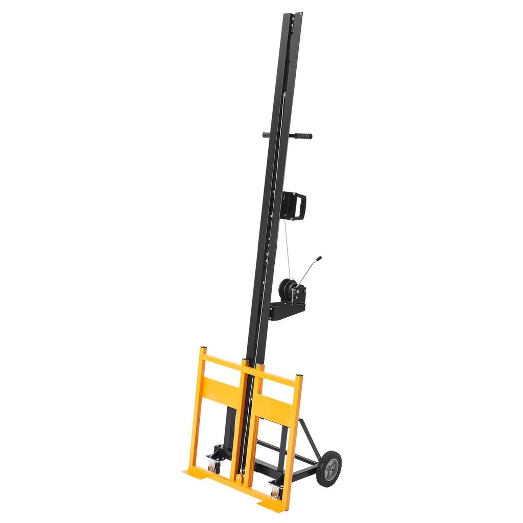 Drywall Lift, Heavy-Duty 68 kg Sheetrock Hoist for Ceiling & Wall Installation, One Person Drywall Installation, 1219x4878 mm Max. Panel Vertical