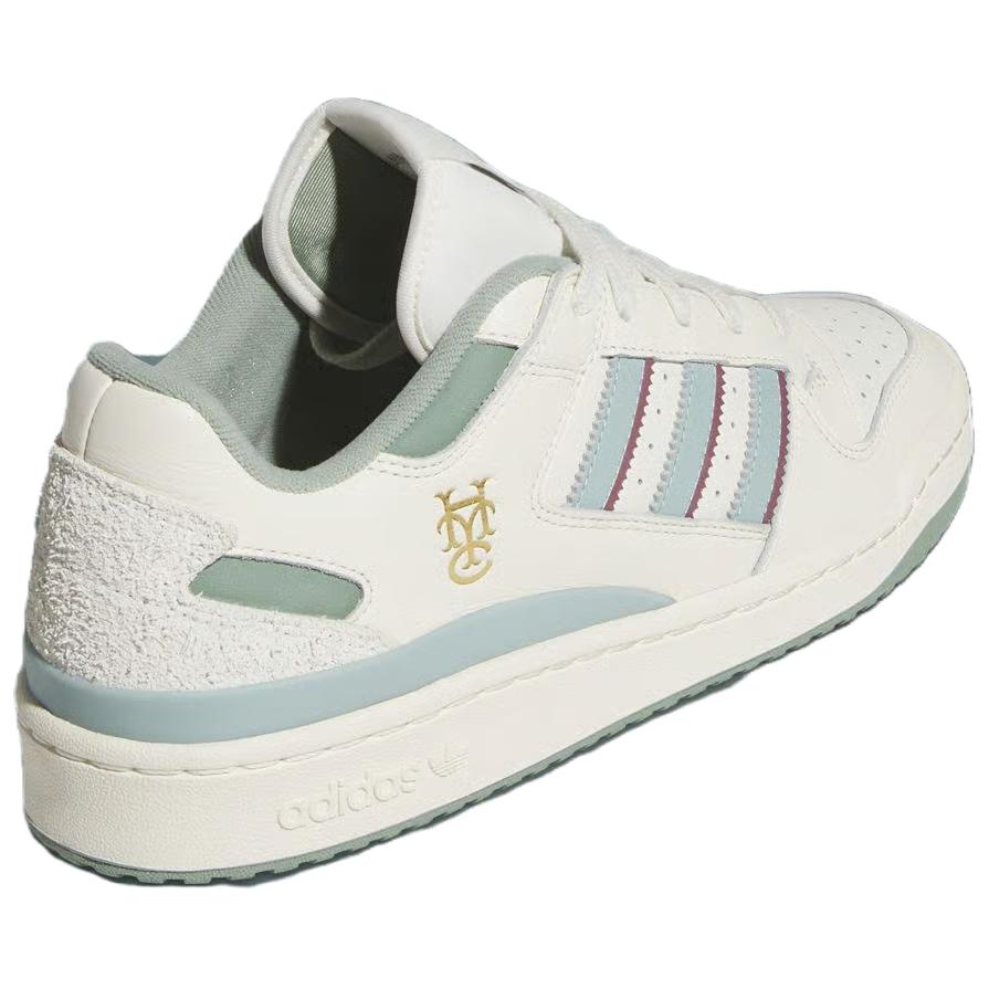 Хуп Йорк Сити x adidas Forum Low CL Молочно-белые Серебристые Зеленые Мужские Кроссовки Кремовые Цвет поставщика JR5216