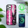 Чехол для телефона Y2k J-INS с граффити для iPhone 14, 16, 15, 13, 17, 12, Plus, Pro, Max, магнитный для MagSafe, матовый чехол