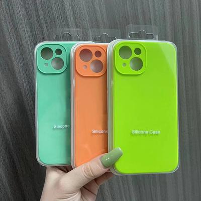 Противоударный чехол для iPhone 14 13 12 Pro Max, силиконовые чехлы с жидким логотипом для IPhone 13 Pro 14 PLus, защитный полный чехол для камеры