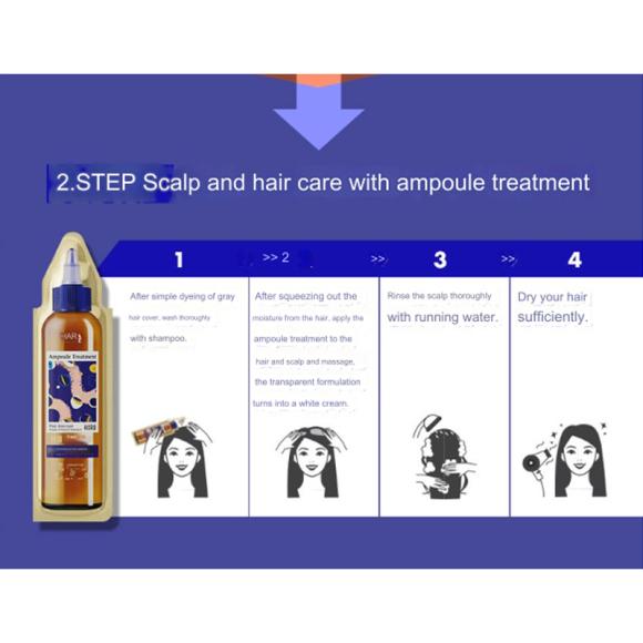 haaraz Легкое закрашивание седых волос Легкое окрашивание воды за 5 минут (3 варианта)