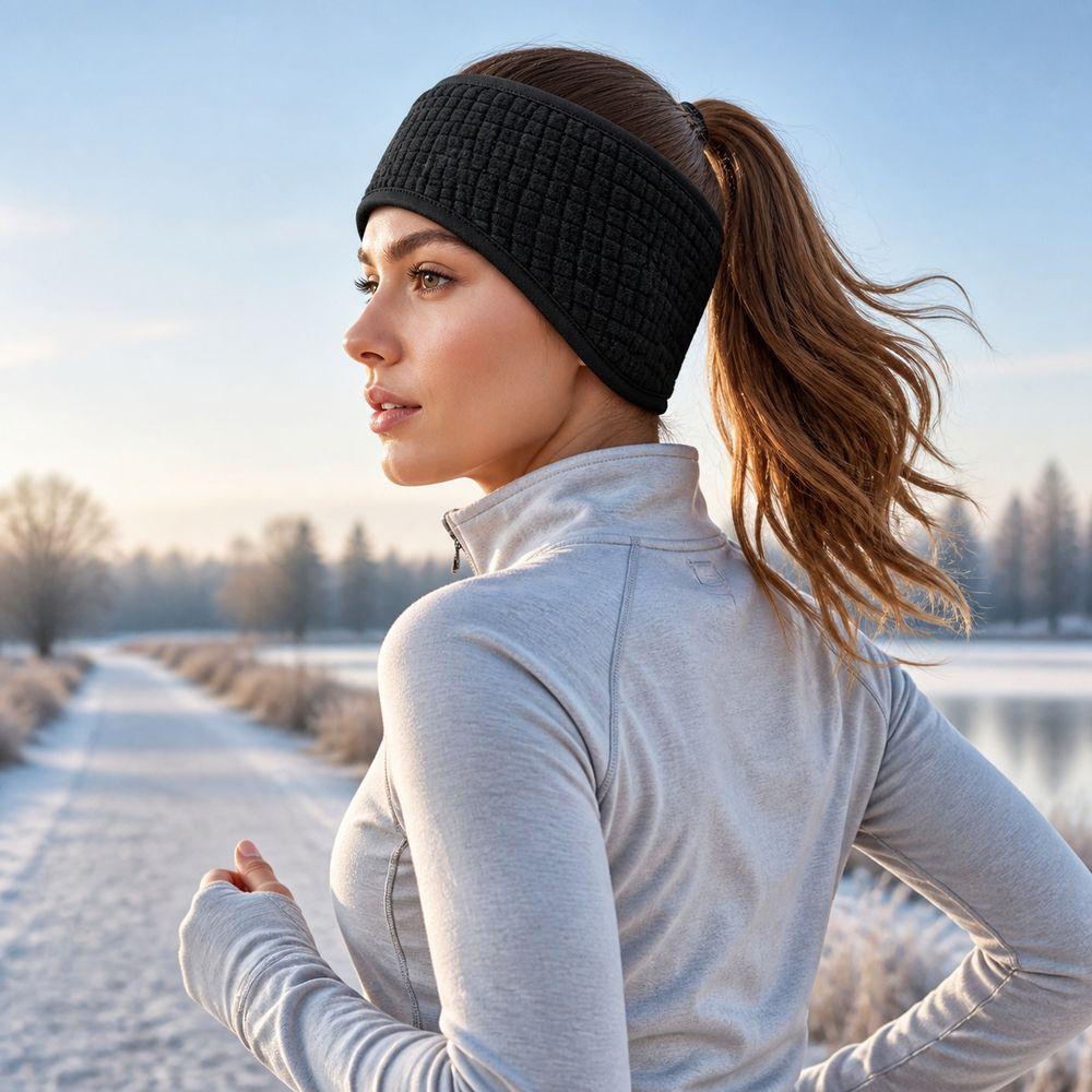 Thickened Thermal Headband Polyester Sports Headband New Ear Warmer Headband Running
