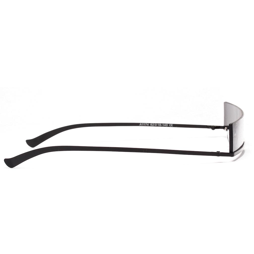 Мужские узкие солнцезащитные очки, женские прямоугольные солнцезащитные очки в полурамке для мужчин, ретро UV400, металлические