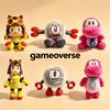 Новая милая плюшевая игрушка Gameoververse, персонажи Gameoververse, мягкие набивные куклы, милый робот-девочка, динозавр, плюшевые игрушки для фанатов, подарок на день рождения для детей, украшение для дома