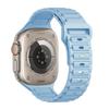 Three-Row Silicone Strap for Apple Watch (iWatch 5-9, SE)