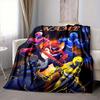 Custom 1pc Power Rangers Team Blanket, Soft And Comfortable Blanket, Casual Warm, Camping Travel Blanket, Birthday Gift Q912151