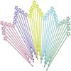 30 Pack Bartending Sticks Cocktail Mixer Plastic Sticks Disposable Plastic