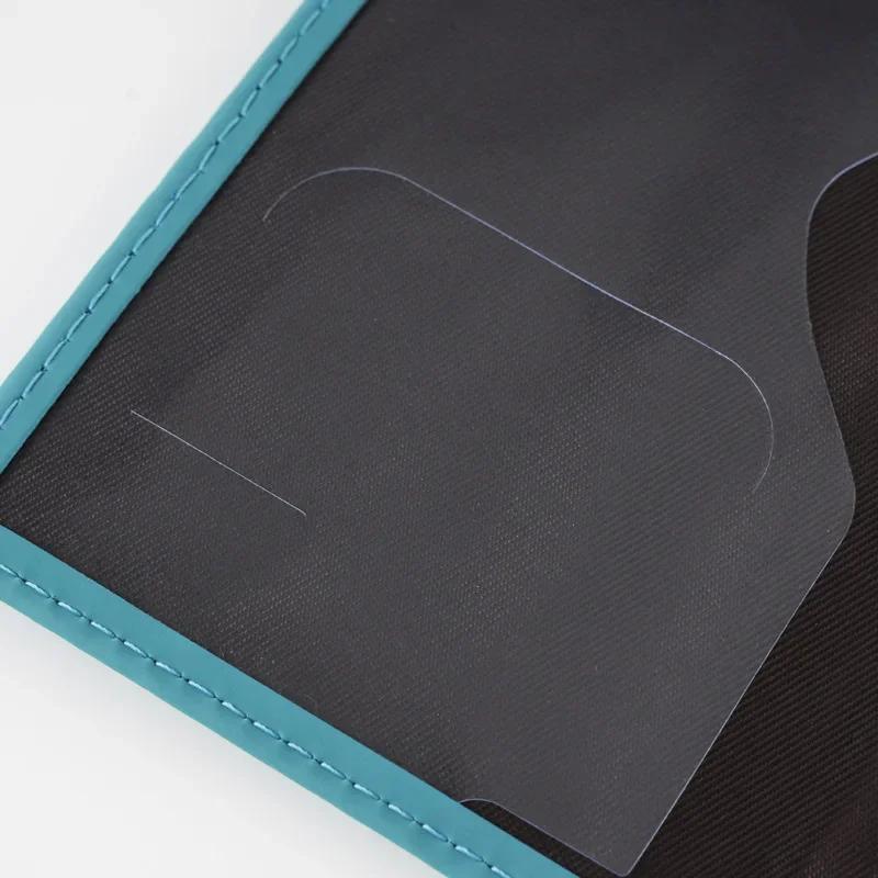 New Color Letter Map Printed Passport Holder Passport Cover Ticket Clip Passport Wallet Travel Wallet ID Card Holder Unisex