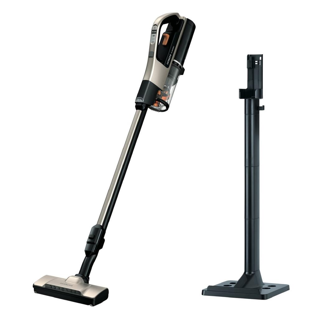 Пылесос Hitachi Power Boost Cyclone Cordless Stick Cleaner N Champagne Gold Основной корпус Сделано в Японии Универсальные инструменты Отличительная мощность PV-BH900J