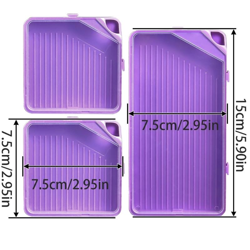 3/5/10Pcs Small and Large Drilling Drawing Trays Stacking Drilling  Art Trays for Drilling Drawing Accessories