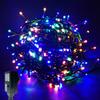 Vividsunny LED Illumination Lights, 15m, 250 Bulbs, 8 Patterns, Multiple Connections, Outdoor, Waterproof, Christmas Decoration, Room, LED Lighting,