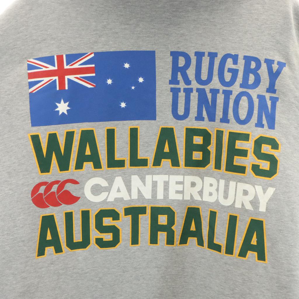 CANTERBURY OF NEW ZEALAND Толстовка с длинным рукавом на молнии XL Стеганая спинка Мужская Б/у