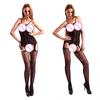 Женский сексуальный комбинезон с открытой промежностью и грудью