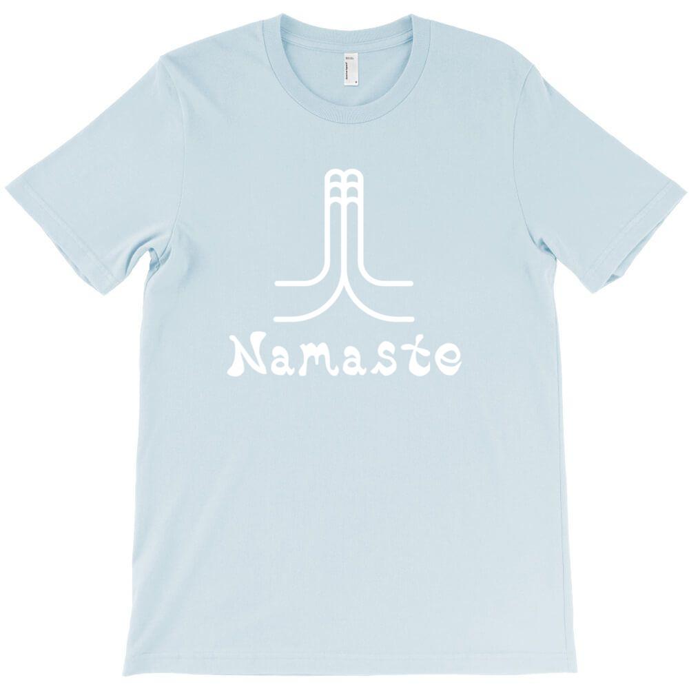 Namaste T Shirt Print For Man Short Sleeved Tees Pre Cotton Tops Short Sleeve Tees The