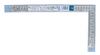 Shinwa Sokutei Широкая рулетка Pita Изогнутая Одинаковая градуировка на лицевой стороне и 8 Линейка JIS 10035, Серебристая, 30 см, Задняя сторона, Градуировка,