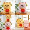 Adorable Burger Fries Drooling Bear Plush Toy Pillow For Children Teens And