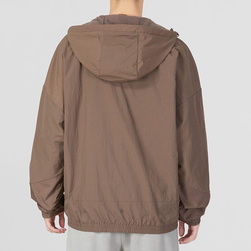 Adidas Jackets Men's Brown Hooded Moderate Other IA6961