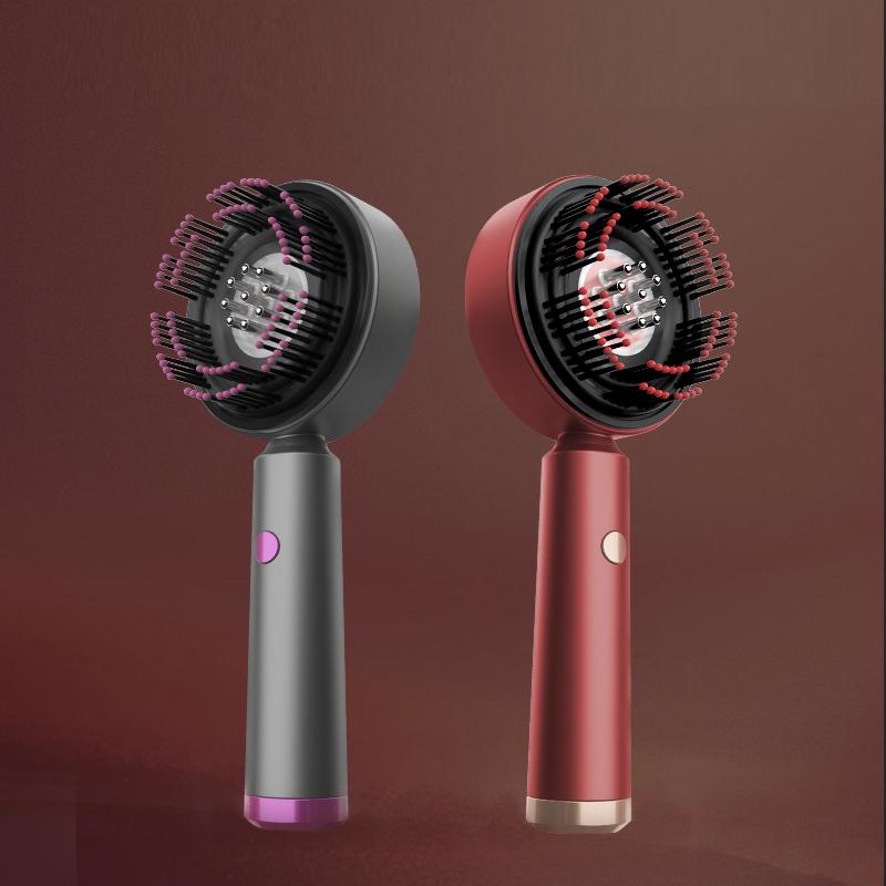 Portable Cordless Electric Shiatsu Hair Scalp Massager Applicator Brush for Scalp Oil for On-the-Go Scalp Massage Devices
