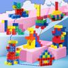Plastic Puzzle Magnetic Cube STEM Toy Building Blocks Cube Building Toys Magnetic  Kids Toy