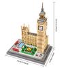 LULUFUN Микро Строительные Блоки Биг-Бен, Штабелируемые Кубики, Мини 3D Пазл, Строительный Блок, Строительный Блок Биг-Бен, для Взрослых, Праздник, Новый Год, Бир