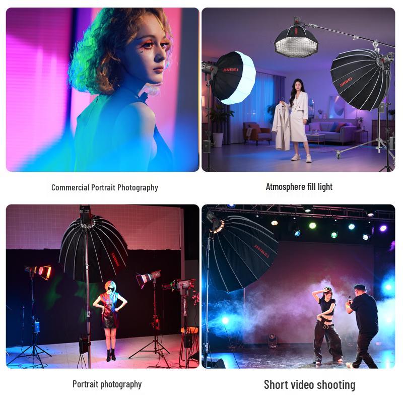 JINBEI JL-600C RGB Full-Color Photography Fill Light