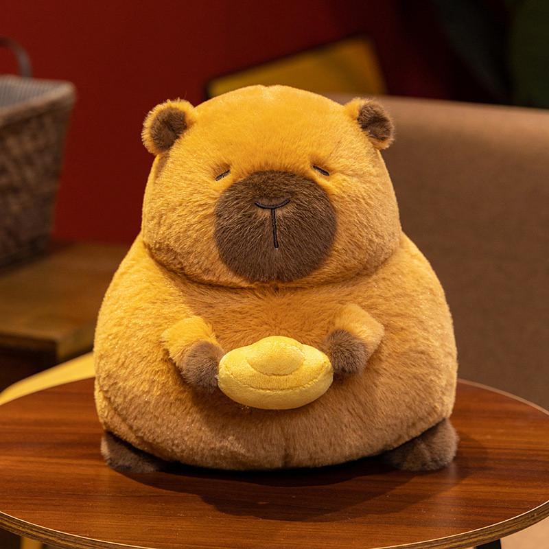 Adorable Cartoon Capybara Plush Toy For Girls Perfect For Living Room Decoration