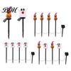 Festival Holiday Yard Stakes Halloween Solar Pumpkin Light, Ghost Garden Stake Decorative Patio Lighting Waterproof LED Pathway Light for Lawn Decor
