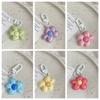 Pendant Rope Decoration Pendant Keyring Cute Cartoon Mini Keychain Colorful Flower Keychain