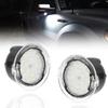 LED Side Mirror Puddle Lights for Fo-rd F150 Explorer Edge Expedition Flex Fusion Taurus X, 6000K Mirror LED Lamps F150 Accessories, 2 PCS (White)