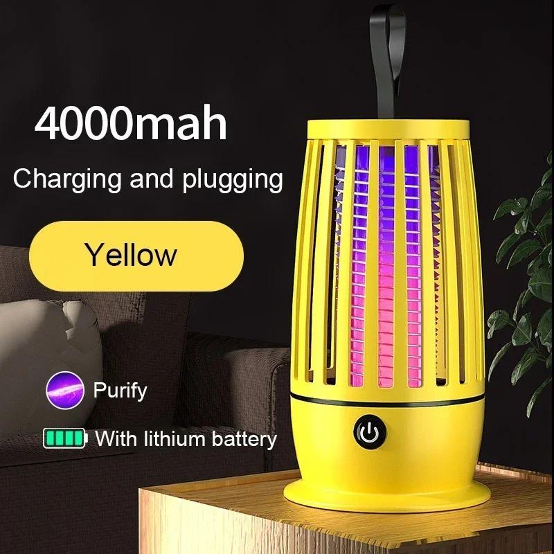 Mosquito  Killer Lamp Portable USB Rechargeable Electric Fly Trap Zapper Insect Killer Repellent Outdoor Mute Anti Mosquito Lamp