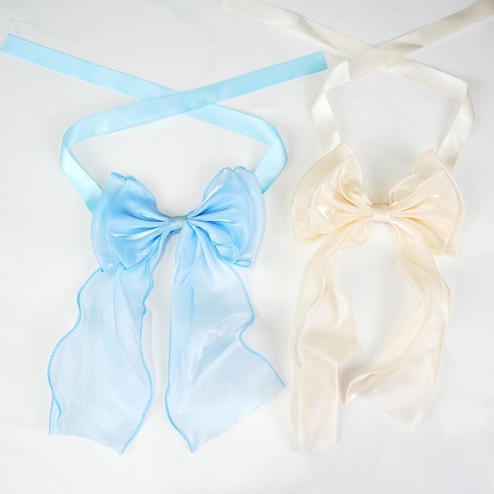 2PCS Non Drilled Curtain Clips Home Decor Curtain Tieback Romantic Bow Curtain Tie Home Decor