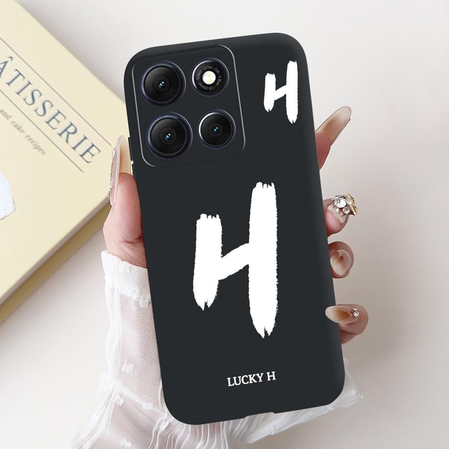 Для Motorola Moto G86 Чехол-аккумулятор Милые Счастливые Буквы Корона Цветок Мягкий Силиконовый Задний Чехол Для Moto G56 G86 5G G86Power Защитный