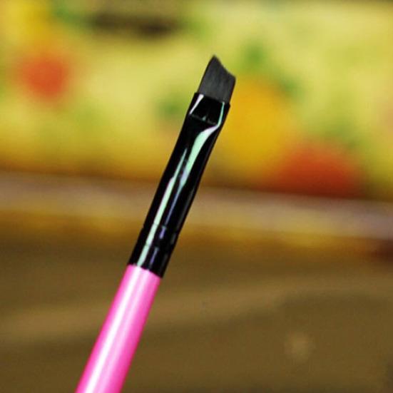 3шт угловой кончик подводка для глаз тени для век кисти для бровей косметический инструмент для макияжа красоты