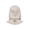 Bbc Earth Button Knit Balaclava  Beige 