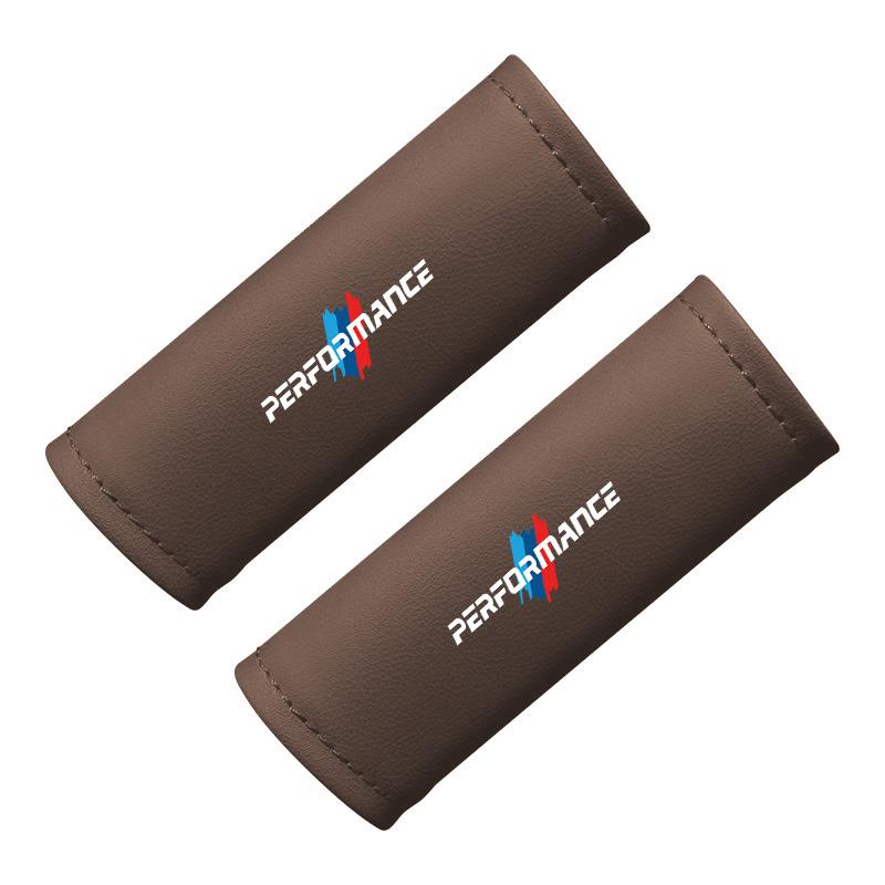2Pcs Leather Car Roof Handle Cover Gloves Interior Protector For BMW X1 X2 X3 X5 X4 X6 X7 G30 G20 G32 G11 G12 F40 F30 F20 F10 YKPSC1