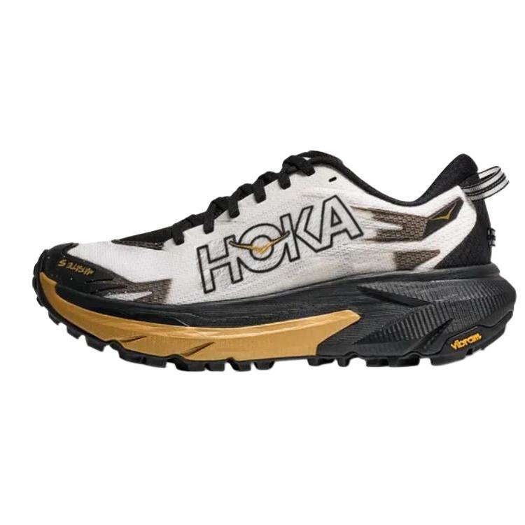 HOKA One One Mafate 5 Кроссовки для трейлраннинга Женские Белый Черный 1168723-BKGD