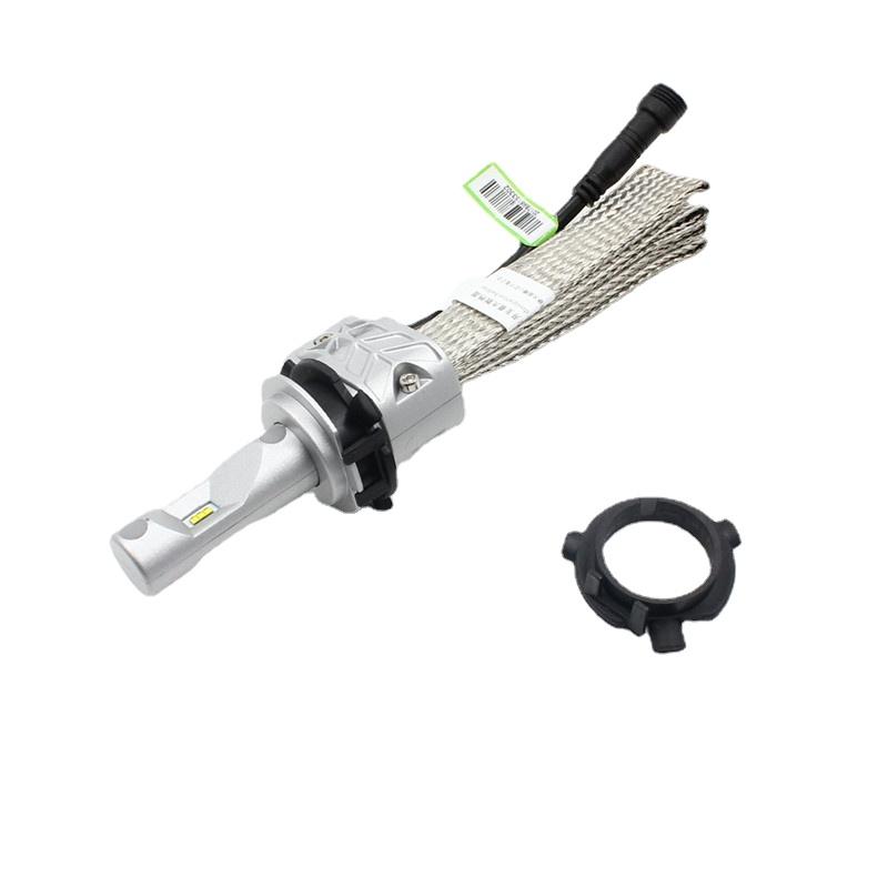 2pcs H7 Led Headlight Bulb Holder Adapter Mitsubishi Outlander LED Headlight Base led H7 Adapter for Hyundai Santa Fe Veloster