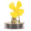 Stirling Engine Motor Model Low Temperature D6 Yellow Zinc Alloy Stainless Steel Educational