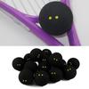 Squash Rubber Balls Training Tool Low Speed Ball Two-Yellow Dots Training Squash Ball Squash Ball