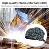 Flame-retardant Cloth Welding Cap Flame-retardant Anti-hot Anti-splash Heat Insulation Breathable