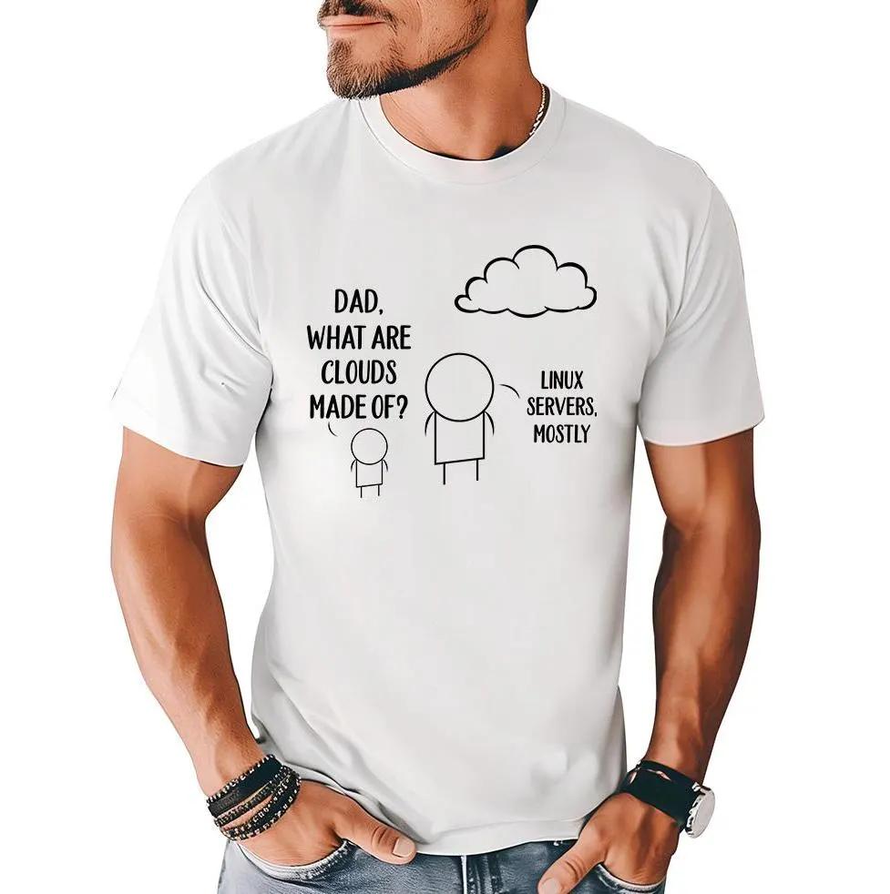 Cloud Floppy Disk Funny T-Shirt Hi Grandpa Floppy Disk 90s Computer Geeky Humor Aesthetic Retro Technology T IT Technician Shirt