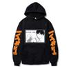 Haikyuu Аниме Мужская повседневная толстовка с капюшоном Весна Осень Уличная футболка Корейская версия Топы Оверсайз Несексуальная повседневная толстовка