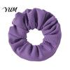 Small Storage Bag Hair Accessory Pocket Scrunchies Ties with Hidden Zipper, Ponytail Holder Elastic Secret Compartment, Scrunchies, Bands for
