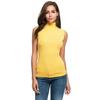 Fashion Vest Women Turtleneck Sleeveless Tees Solid Slim Fit Shirt Blouse Tank Tops