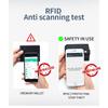 Модный женский RFID-щетка с защитой от кражи, держатель для кредитных карт, кошелек, креативная сумка с пряжкой, мини-простота, сумка для карт, карман для женщин, портативные тонкие чехлы для карт
