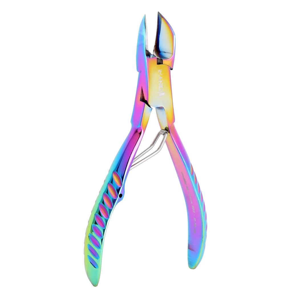 Nippers For Thick Ingrown Nails Cuticle Clippers Scissors Manicure Spa Salon Multicolor