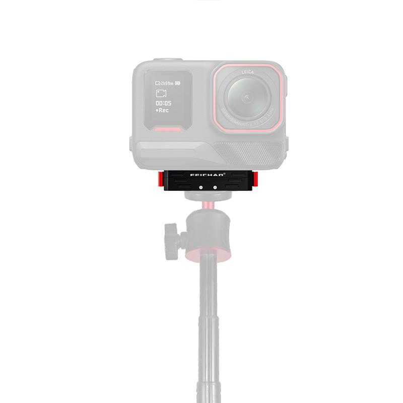 Magnetic Quick Release Adapter Tripod Adapter for Insta360 X4 X6 1/4 Anti-Reverse for GoPro Insta 360 Ace Pro2 Action Camera