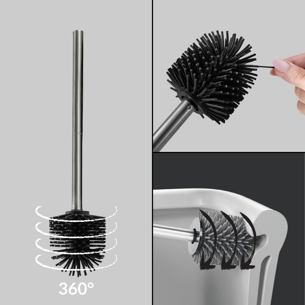SYNTRA White Matte Toilet Brush